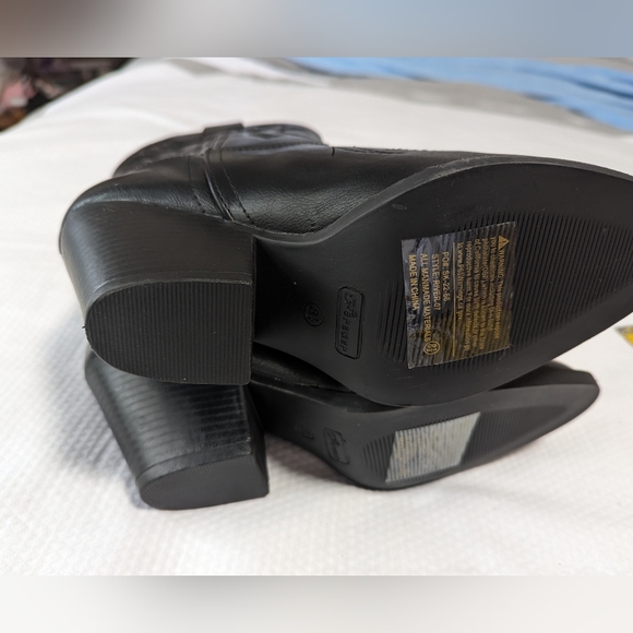 Forever Women Cowgirl Cowboy Stitched  Boots Pointy Toe Size 8.5. - Picture 11 of 13